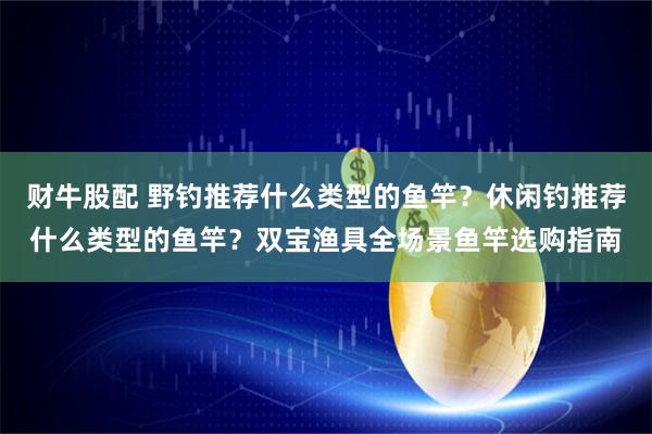 财牛股配 野钓推荐什么类型的鱼竿？休闲钓推荐什么类型的鱼竿？双宝渔具全场景鱼竿选购指南